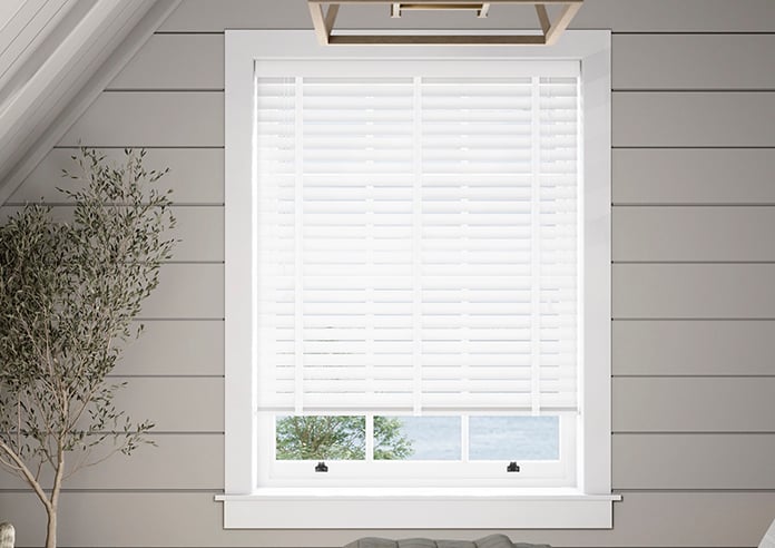 Copenhagen Deluxe, Classic White Satin - Twist&Fit Venetian Blind - Image 3